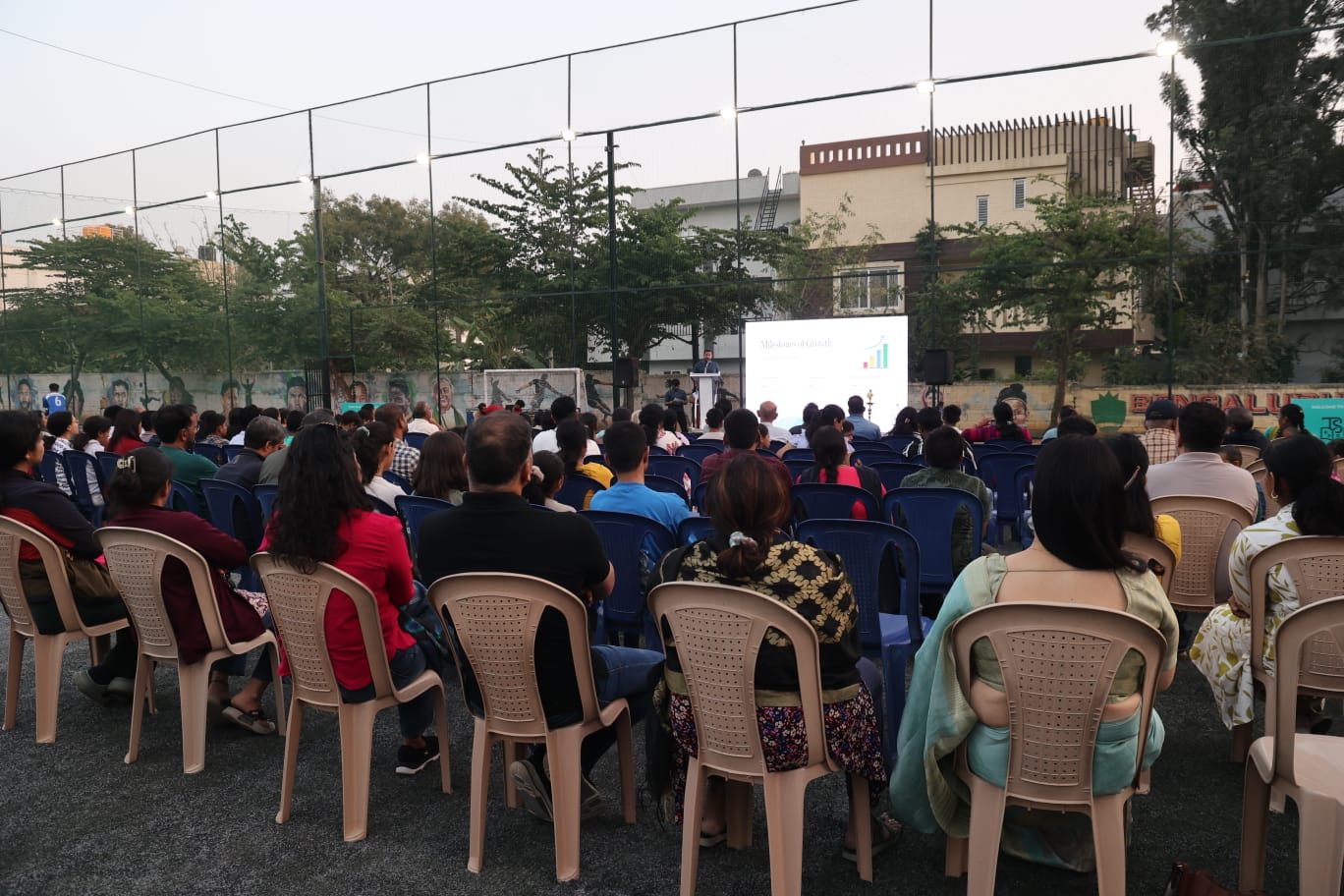 Parents at a Gravity Academy orientation